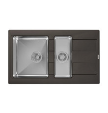 Кухонная мойка Florentina КОМБИ 21.410.D0860.302, антрацит