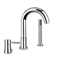Смеситель на борт ванны Webert Rimini RI850701015, хром