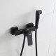 Гигиенический душ со смесителем FRAP F7586-6, черный