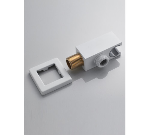 Гигиенический душ со смесителем Rose R2805C, белый