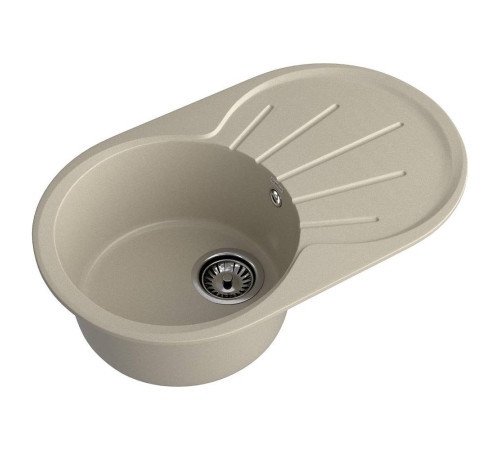 Кухонная мойка GranFest RONDO 750L, топаз