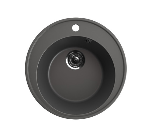 Кухонная мойка Ulgran Quartz Nora 485-09, мокрый асфальт