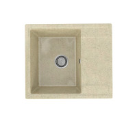 Кухонная мойка Practik PR-M-575-002 (без сифона), слоновая кость
