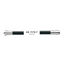 Гибкий излив для кухонного смесителя Haiba HB7179-7, черный