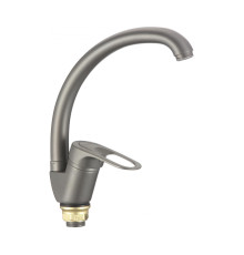 Смеситель для кухни Fmark FM4104Q, графит