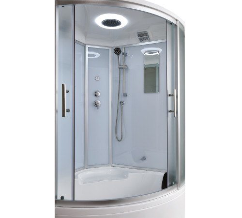 Душевая кабина (душевой бокс) Timo Standart Silver F T-6625SF, 125x125x220