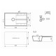 Кухонная мойка Ulgran Quartz Prima 850-02, лен