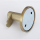 Крючок для ванной комнаты Savol S-002153C, матовое золото