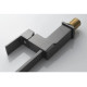Смеситель для кухни Knotlor KN-21/GM, вороненая сталь