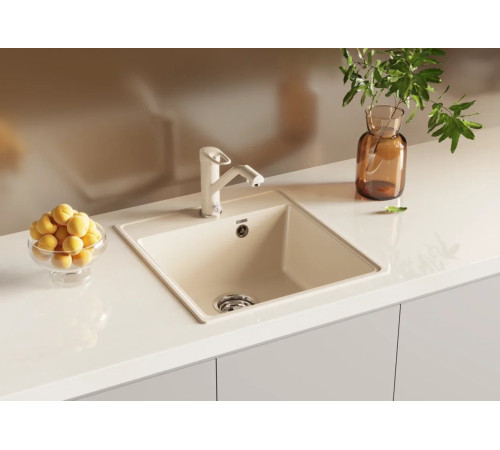 Кухонная мойка Ulgran Quartz Forte 460-03, десерт