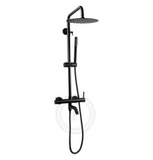 Душевая система FILARETE Roun FL2020BL, черный