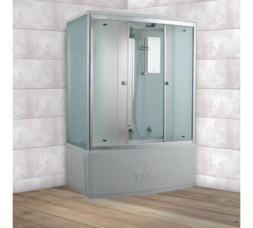 Душевая кабина (душевой бокс) Timo Comfort Fabric Glass T-8840F, 140x88x220