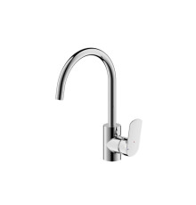 Смеситель для кухни Bravat Rhein F7429564CP-ENG, хром
