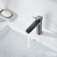 Смеситель для раковины Shevanik S4701T, оружейная сталь