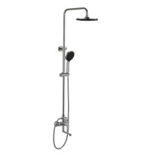 Душевая система Esko Lagos Gun Metal ST205LGGM, оружейная сталь
