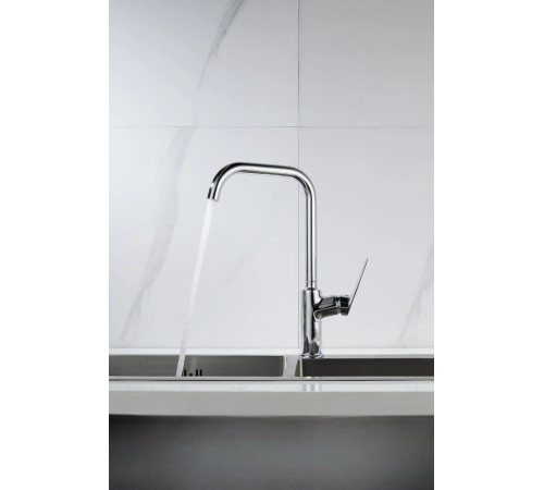 Смеситель для кухни Knotlor KN-61, хром