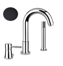 Смеситель на борт ванны Fiore XENON 44NN5155, черный