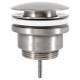 Донный клапан для раковины Hansberge H107NK, никель