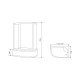 Душевая кабина Timo Standart T-5520R, 120x85x220