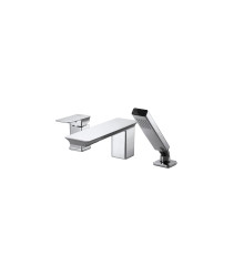 Смеситель на борт ванны Bravat Phillis F556101C-2-ENG, хром