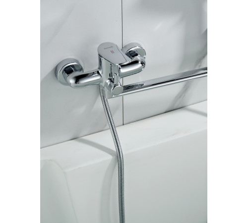 Смеситель для ванны Shevanik S4722, хром