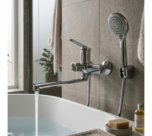 Смеситель для ванны Maretti Виола VA22RF572-D, хром