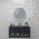 Зеркало Silver Mirrors Делуна/Deluna D700 2.2 (TX,алюм. профиль, цвет золото, подогрев, сенсорный выключатель)