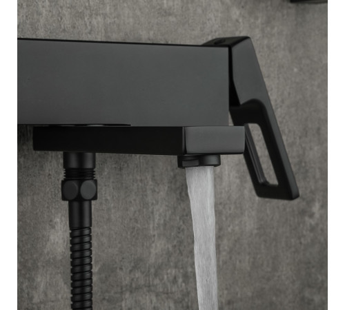 Смеситель для ванны GAPPO G3217-6, черный