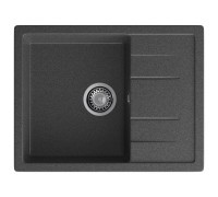 Кухонная мойка GranFest QUADRO 650L, графит
