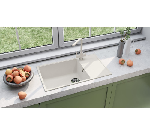 Кухонная мойка Ulgran Quartz Prima 860-01, жасмин