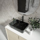 Раковина чаша Maretti UM13NS03-560MR, черный мрамор