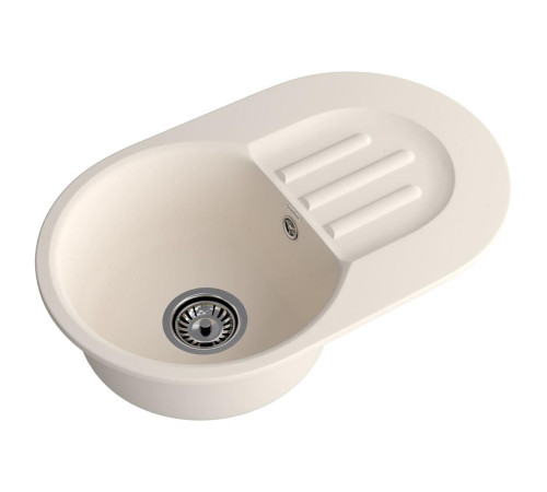 Кухонная мойка GranFest SMART 685L, белый