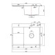 Мойка для кухни Fmark FSC6550T-R, серый
