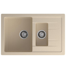 Кухонная мойка GranFest QUADRO 775KL, кашемир