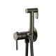 Гигиенический душ со смесителем FRAP F7505-9, графит