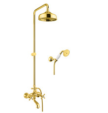Душевая система Fiore MARGOT SKY (SWAROVSKI®) 01OO0615, золото