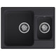 Кухонная мойка GranFest QUARZ 9, черный
