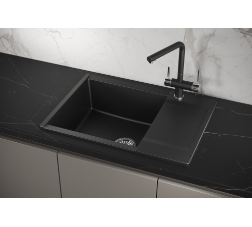 Кухонная мойка Granula 7003, ШВАРЦ