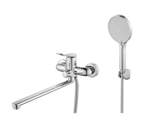 Смеситель для ванны Shevanik S4722, хром