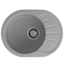 Кухонная мойка GranFest RONDO 580L, серый