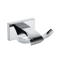 Крючок для ванной комнаты двойной GAPPO G0705-20, хром