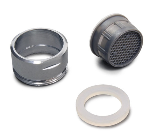 Аэратор WaterSave 9,внеш.резьб. М24,лат.корп.,макс.расх.воды 9л/мин.,ESKO