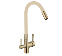 Смеситель для кухни с подключением к фильтру Savol S-L1806C-12, бронза