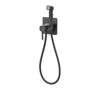 Гигиенический душ со смесителем Rose R245H, черный