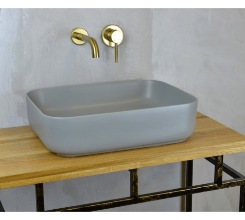 Раковина чаша Bronze de Luxe SCANDI 6127-GM, серый