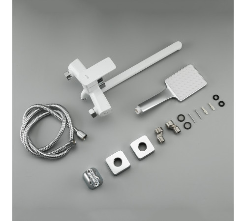 Смеситель для ванны FRUD R22153, белый