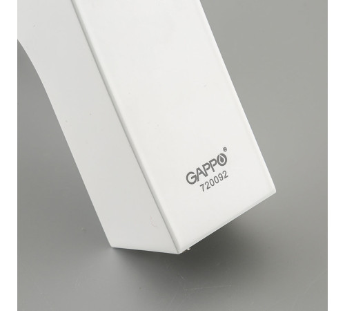 Смеситель для биде GAPPO G5007-8, белый/хром