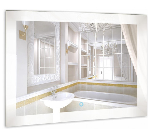 Зеркало с LED подсветкой Relisan LINDA Гл000025944, 90x70