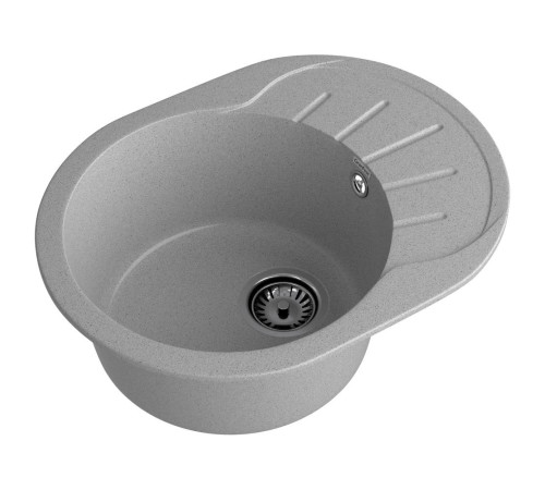 Кухонная мойка GranFest RONDO 580L, серый