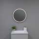 Зеркало Silver Mirrors Делуна/Deluna D700 TX (алюм. профиль, цвет черный, бесконтактный сенсор)